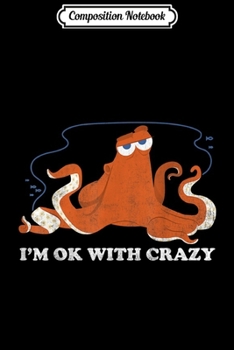 Paperback Composition Notebook: Disney Finding Dory Hank Ok Crazy Graphic Journal/Notebook Blank Lined Ruled 6x9 100 Pages Book