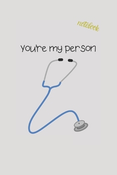 Paperback You're My Person: Notebook & JOURNAL Book