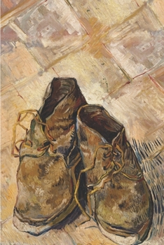 Paperback Vincent van Gogh SHOES: Wide Ruled Lined Composition Notebook Book