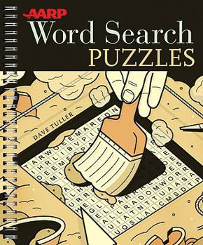 Spiral-bound AARP Word Search Puzzles Book