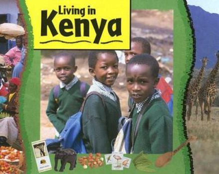 Library Binding Living in Kenya Book