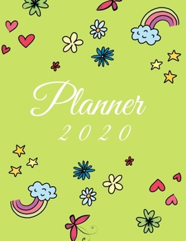 planner: planner 2020: Daily Planner gift girl profession Planner and calendar,Agenda, funny, cute, nice pretty, attractive, Page a Day 2020, Schedule ... ... suitable as an appointment diary, persona