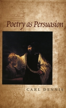 Paperback Poetry as Persuasion Book