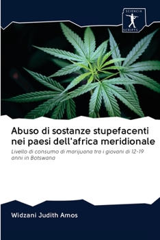 Paperback Abuso di sostanze stupefacenti nei paesi dell'africa meridionale [Italian] Book