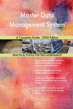 Paperback Master Data Management System A Complete Guide - 2020 Edition Book