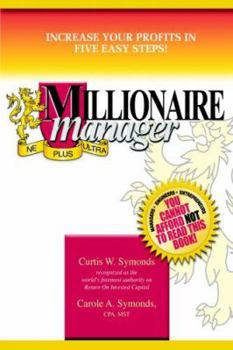 Hardcover Millionaire Manager Book