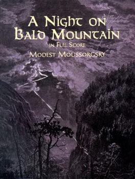 Paperback A Night on Bald Mountain in Full Score Book