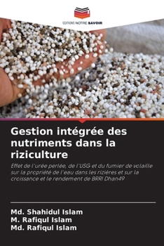 Paperback Gestion intégrée des nutriments dans la riziculture [French] Book