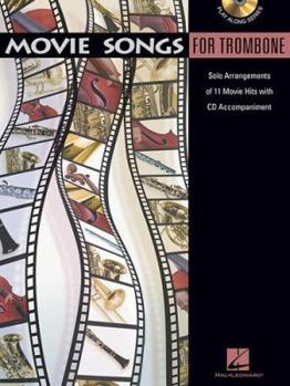 Paperback Movie Songs: Trombone Book