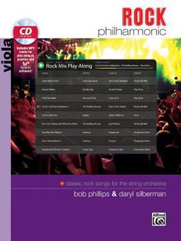 Rock Philharmonic: Classic Rock for the String Orchestra (Viola), Book & CD