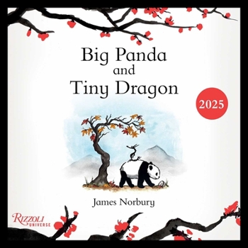 Calendar Big Panda and Tiny Dragon 2025 Wall Calendar Book