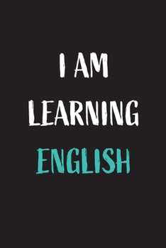I am learning English: Blank Lined Notebook For English Language Students