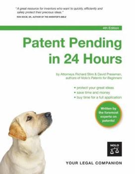 Paperback Patent Pending in 24 Hours Book
