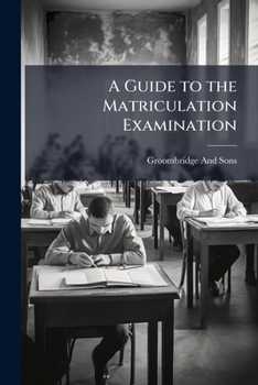 Paperback A Guide to the Matriculation Examination Book