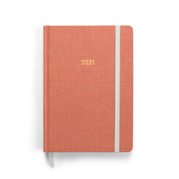 Hardcover 2021 Planner: A Year with Christ: Coral Book