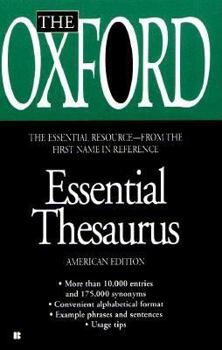Mass Market Paperback The Oxford Essential Thesaurus Book