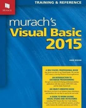 Paperback Murach's Visual Basic 2015 Book