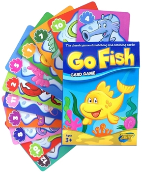 Toy Continuum Games Go Fish Classic Card Game Fun for Children Age 3 and Up Book