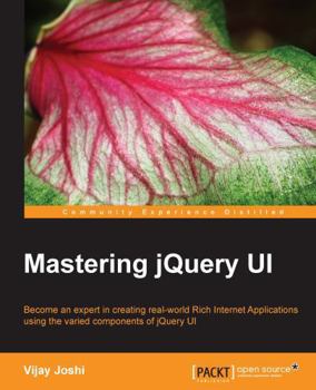 Paperback Mastering jQuery UI Book