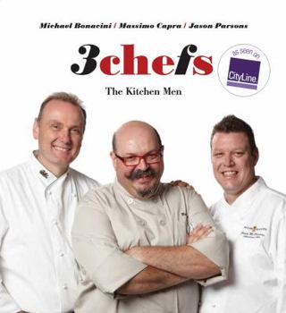 Hardcover 3 Chefs: The Kitchen Men Book