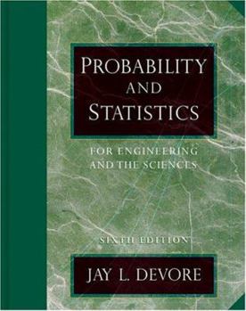 Hardcover Probability and Statistics for Engineering and the Sciences (with CD-ROM and Infotrac) [With CDROM and Infotrac] Book