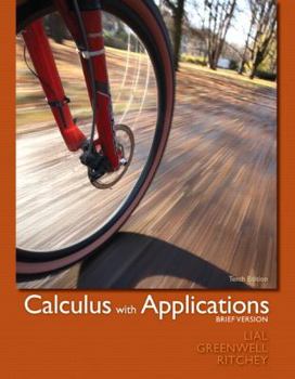 Hardcover Calculus with Applications: Brief Version Book