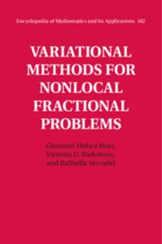 Hardcover Variational Methods for Nonlocal Fractional Problems Book