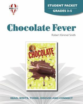 Paperback Chocolate Fever - Student Packet by Novel Units Book