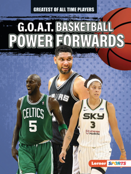 Paperback G.O.A.T. Basketball Power Forwards Book