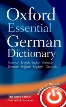 Paperback Oxford Essential German Dictionary: German-English, English-German = Deutsch-Englisch, Englisch-Deutsch Book