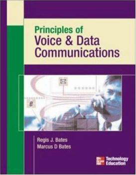 Paperback Principles of Voice & Data Communications: Book