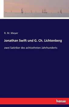 Paperback Jonathan Swift und G. Ch. Lichtenberg: zwei Satiriker des achtzehnten Jahrhunderts [German] Book