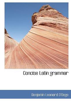 Concise Latin Grammar