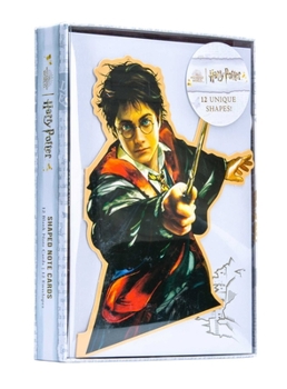 Paperback Harry Potter Boxed Die-Cut Note Cards Book