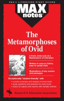 Paperback Metamorphoses of Ovid, the (Maxnotes Literature Guides) Book