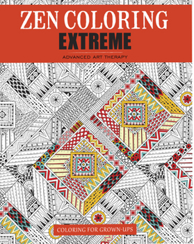 Paperback Zen Coloring Extreme Book