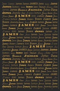 the perfect notebook journal for james: lined notebook / journal 6"x9" 120 pages matte finish