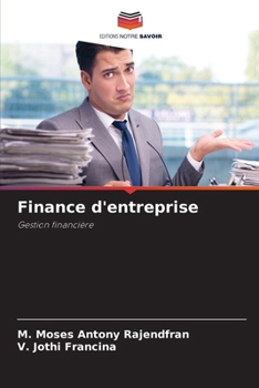 Paperback Finance d'entreprise [French] Book