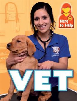 Hardcover Here to Help: Vet Book