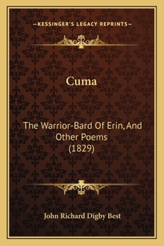 Paperback Cuma: The Warrior-Bard of Erin, and Other Poems (1829) Book