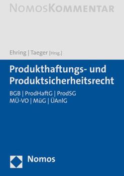 Hardcover Produkthaftungs- Und Produktsicherheitsrecht: BGB - Prodhaftg - Prodsg 0 Mu-Vo - Mug - Anlg [German] Book