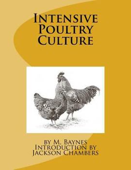 Paperback Intensive Poultry Culture Book