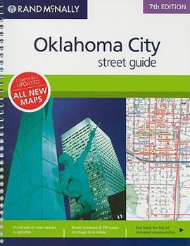 Spiral-bound Rand McNally Oklahoma City Street Guide Book