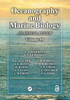 Hardcover Oceanography and Marine Biology: An Annual Review. Volume 59 Book