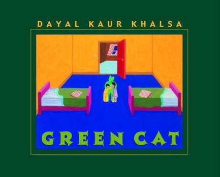 Hardcover Green Cat Book