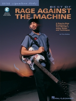 Paperback Best of Rage Against the Machine - Guitar Signature Licks Book with Online Audio Demos Book