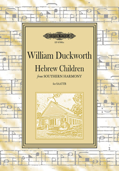 Paperback Hebrew Children: From Southern Harmony for 6-Part Mixed Choir, Choral Octavo Book