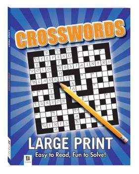 Paperback Large Print Crossword [Large Print] Book
