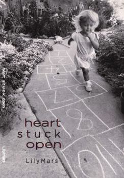 Paperback heart s t u c k open Book