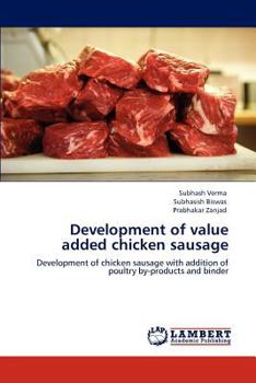 Paperback Development of Value Added Chicken Sausage Book